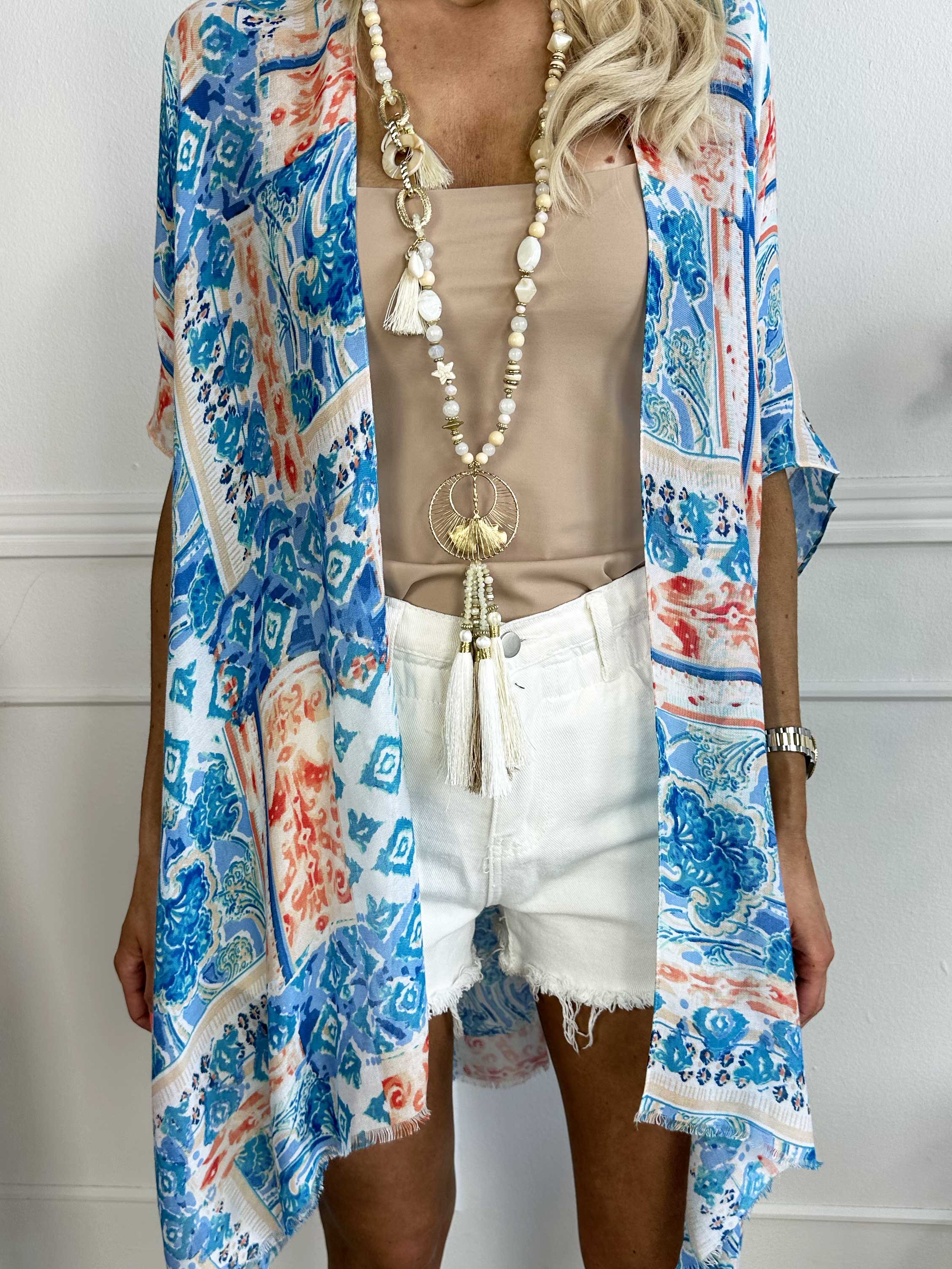 Alexandrine - Lätt och luftig bomullskimono